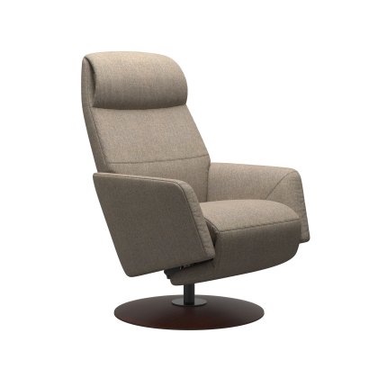 Stressless Scott Power Recliner in Fabric with Disc Base