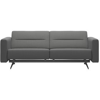 Stella 2.5 Seater Sofa with Upholstered Arms in Leather Stella 2.5 Seater Sofa with Upholstered Arms in Leather