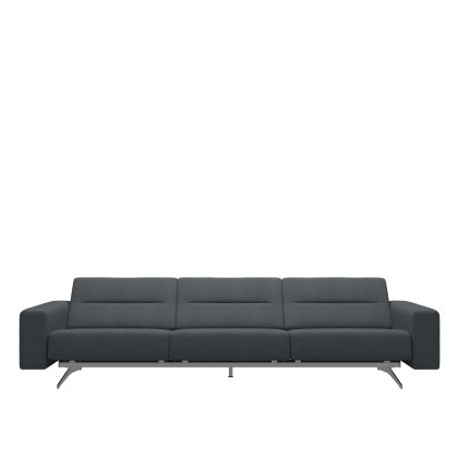 Stressless Stella 3.5 Seater Sofa with Upholstered Arms in Fabric Stressless Stella 3.5 Seater Sofa with Upholstered Arms in Fabric