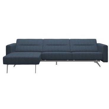 Stella 2.5 Seater with Large Longseat LHF, with Upholstered Arms in Fabric