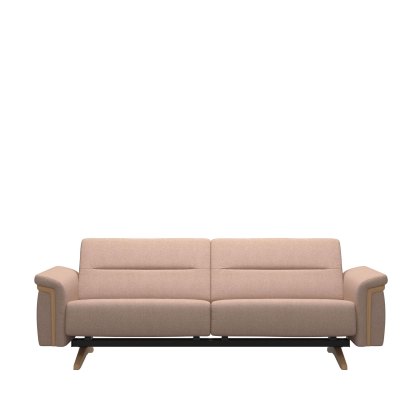 Stressless Stella 2.5 Seater Sofa with Wood Arms in Fabric Stressless Stella 2.5 Seater Sofa with Wood Arms in Fabric