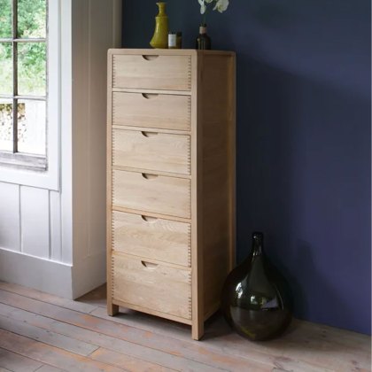 Ercol Bosco 6 Drawer Tall Chest