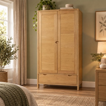 Ercol Bosco 2 Door Wardrobe Ercol Bosco 2 Door Wardrobe