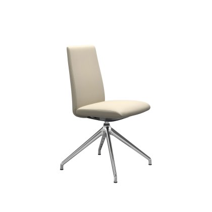 Stressless Laurel Medium Low Back Dining Chair with D350 Legs in Leather Stressless Laurel Medium Low Back Dining Chair with D350 Legs in Leather
