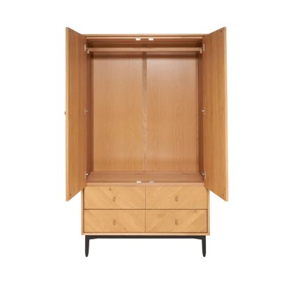 Ercol Monza Double Wardrobe