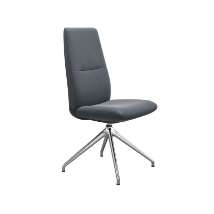 Stressless Mint High Back Dining Chair with D350 Legs in Leather Stressless Mint High Back Dining Chair with D350 Legs in Leather