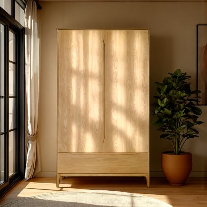 Ercol Rimini 2 Door Wardrobe Ercol Rimini 2 Door Wardrobe