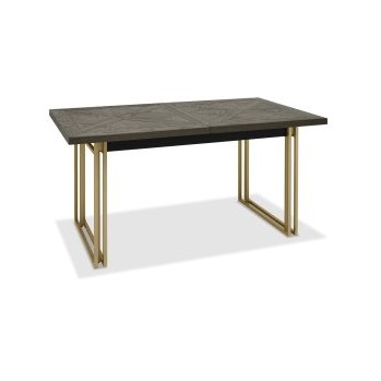 Athena Fumed Oak 4-6 Extension Dining Table