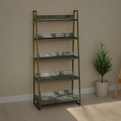 Athena Fumed Oak Open Display