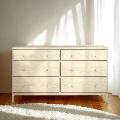 Ercol Salina 6 Drawer Wide Chest