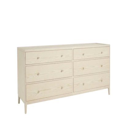 Ercol Salina 6 Drawer Wide Chest