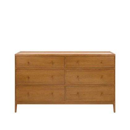 Ercol Salina 6 Drawer Wide Chest