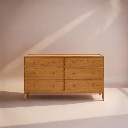 Ercol Salina 6 Drawer Wide Chest Ercol Salina 6 Drawer Wide Chest