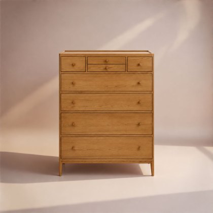 Ercol Salina 8 Drawer Tall Chest Ercol Salina 8 Drawer Tall Chest