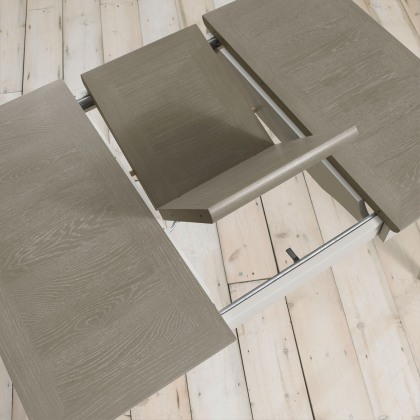 Bergen Grey Washed Oak & Soft Grey 2-4 Extension Table Bergen Grey Washed Oak & Soft Grey 2-4 Extension Table