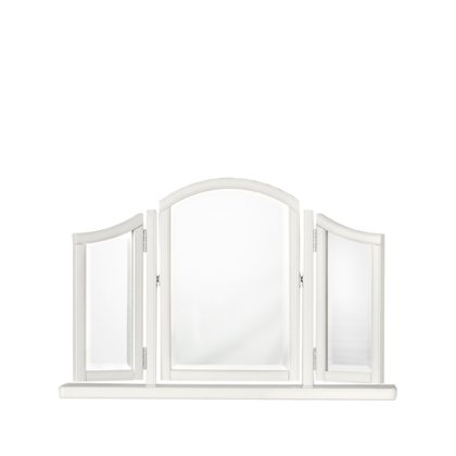 Chantilly White Gallery Mirror