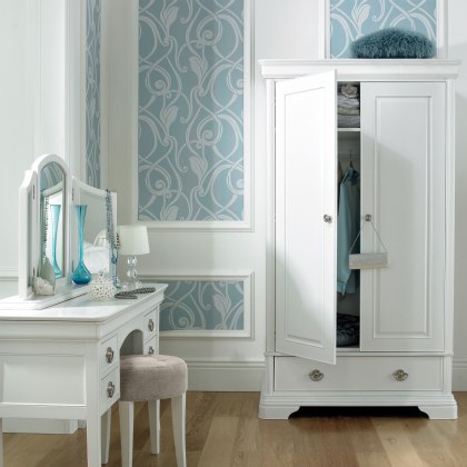 Chantilly White Double Wardrobe