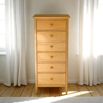 Ercol Teramo 6 Drawer Tall Chest