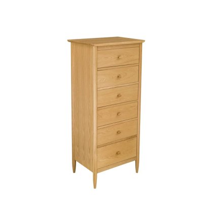 Ercol Teramo 6 Drawer Tall Chest