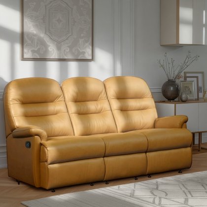 Sherborne Keswick 3 Seater Recliner in Leather Sherborne Keswick 3 Seater Recliner in Leather