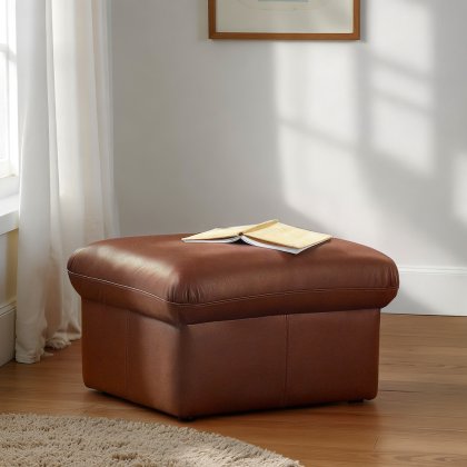 Sherborne Stool in Leather Sherborne Stool in Leather