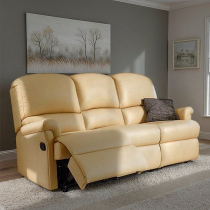Sherborne Nevada 3 Seater Recliner in Leather Sherborne Nevada 3 Seater Recliner in Leather