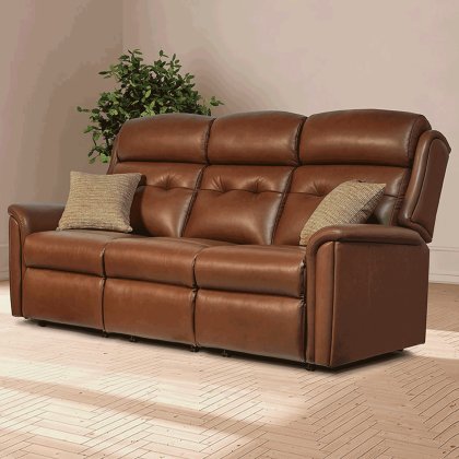 Sherborne Roma 3 Seater Sofa in Leather Sherborne Roma 3 Seater Sofa in Leather
