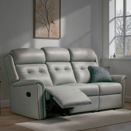 Sherborne Roma 3 Seater Recliner in Leather Sherborne Roma 3 Seater Recliner in Leather