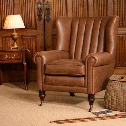 Dunmore Chair in Leather