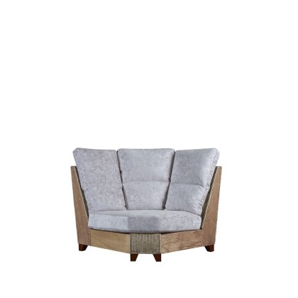 Della Modular Oval Corner Section