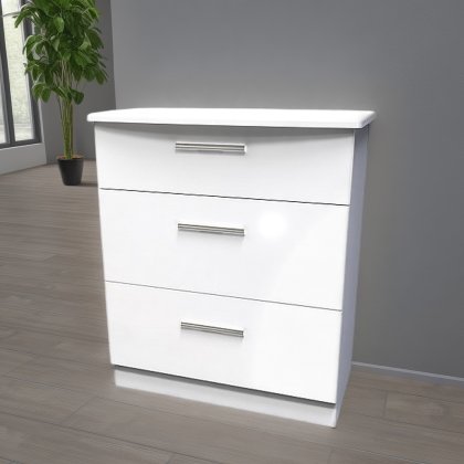 Knightsbridge 3 Drawer Deep Chest Knightsbridge 3 Drawer Deep Chest