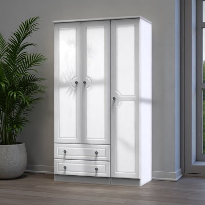 Pembroke Triple 2 Drawer Robe Pembroke Triple 2 Drawer Robe