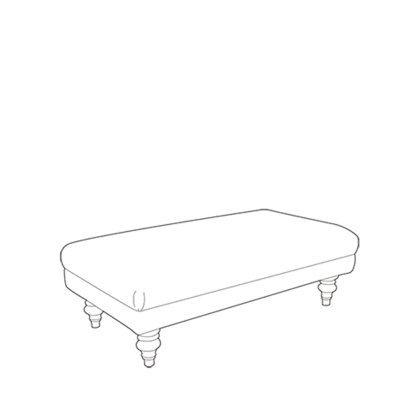 Westbridge Traditional Stool in Fabric Westbridge Traditional Stool in Fabric