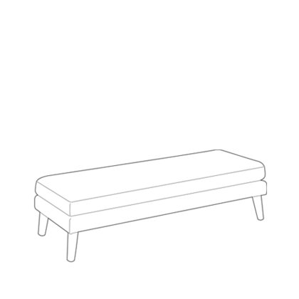 Westbridge Poppy Stool in Fabric Westbridge Poppy Stool in Fabric