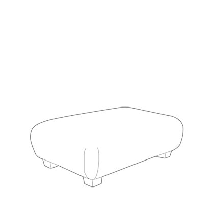 Westbridge Squidge Stool in Fabric Westbridge Squidge Stool in Fabric