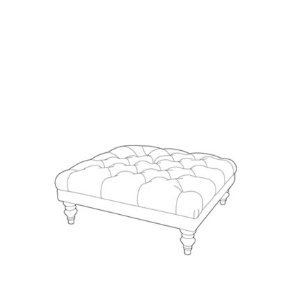 Westbridge Heavenly Stool in Fabric Westbridge Heavenly Stool in Fabric