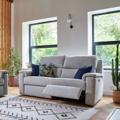 G Plan Harper Small 2 Seater Double Recliner in Fabric G Plan Harper Small 2 Seater Double Recliner in Fabric