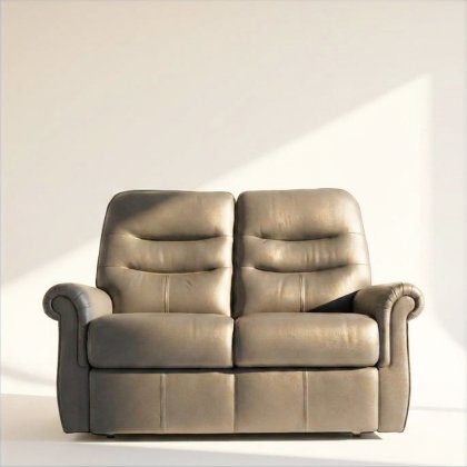 G Plan Holmes Small 2 Seater Sofa in Leather