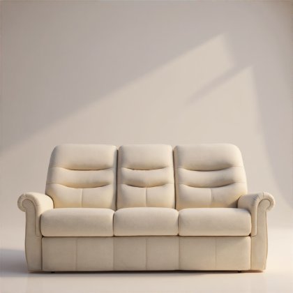 G Plan Holmes Small 3 Seater Sofa in Leather