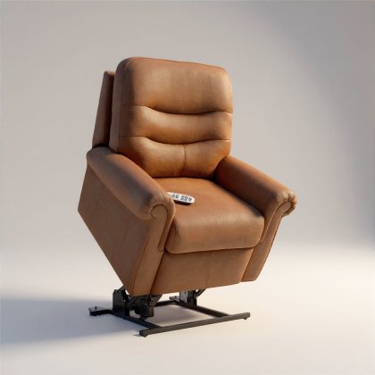 G Plan Holmes Dual Elevate Chair in Leather