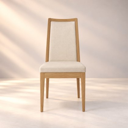 Ercol Romana Padded Back Dining Chair in Fabric Ercol Romana Padded Back Dining Chair in Fabric
