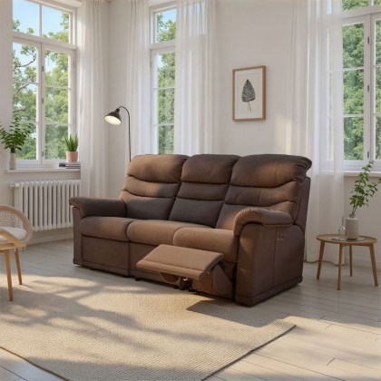 G Plan Malvern 3 Seater (3 Cushion) Recliner in Leather G Plan Malvern 3 Seater (3 Cushion) Recliner in Leather