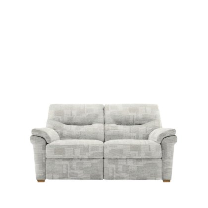 G Plan Seattle 2 Seater Sofa with Show Wood in Fabric