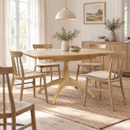 Ercol Windsor Small Extending Pedestal Table