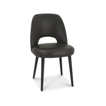 Vintage Peppercorn Upholstered Chair (Pair) Vintage Peppercorn Upholstered Chair (Pair)