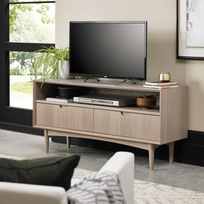 Dansk Scandi Oak Entertainment Unit