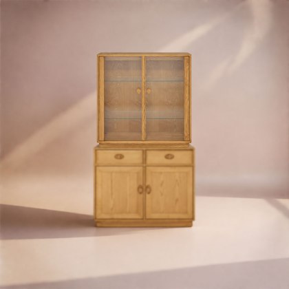 Ercol Windsor Small Display Cabinet Ercol Windsor Small Display Cabinet