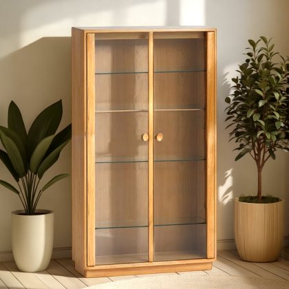 Ercol Windsor Medium Display Cabinet