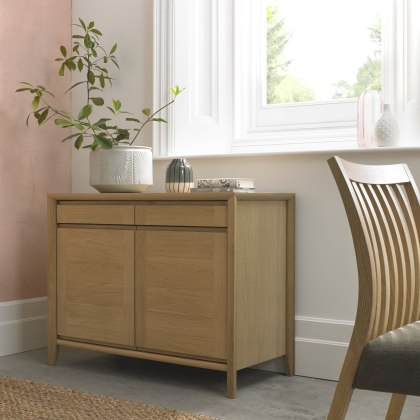 Bergen Oak Narrow Sideboard