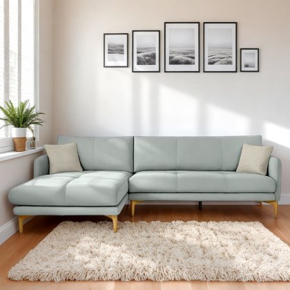 Ercol Aosta Medium Chaise LHF in Leather Ercol Aosta Medium Chaise LHF in Leather